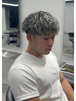 ステラ(STELLA)&nbsp;波巻きスパイラル/メンズカット/メンズ/メンズサロン/波巻き