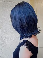 エノア 東京(ENORE)&nbsp;ミディアム｜ブルーブラック｜ブリーチなしダブルカラー
