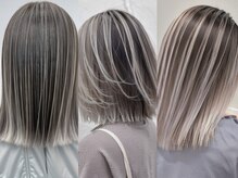 ハイライト対応◎透明感と立体感を生む最旬デザインカラー。