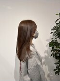 レイヤーカット＊ブラウンベージュ