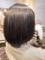 ジパングペイント 押上店(Zipangu Paint)&nbsp;【脱・赤み】透明感チャコール。艶を纏う大人の暗髪メンテナンス