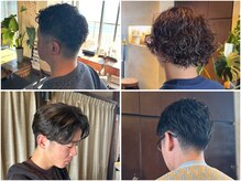 メンズ/スパイキー/パーマ　ローフェードからセンターパートまで、今っぽメンズはお任せください！