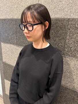 モリオ フロム ロンドン サッポロファクトリー店(morio FROM LONDON) morio 骨格矯正カット 札幌 ミニボブ ワイドバング