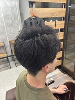 クート オム 南浦和(ku-to homme)&nbsp;ゆるフェザーで作るナチュラル毛流れショート