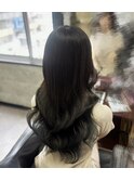 韓国風巻き下ろしスタイル