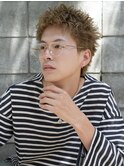 シャドウパーマ　アクティブショート　ルーズパーマ　フェザー