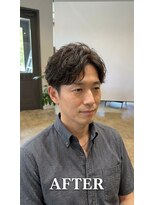 ジェットブラックキューサンロク(JET BLACK 936) ビジネスフェザーパーマ