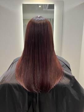 トゥーリ JR二日市駅前店(tuuli) JR二日市駅前◇大人可愛いレッド系カラー×レイヤー20代30代40代