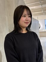 ニコ トウキョウ ヨコハマ(nico)&nbsp;黒髪ストレートロングレイヤーミディアム髪質改善ストレートヘア