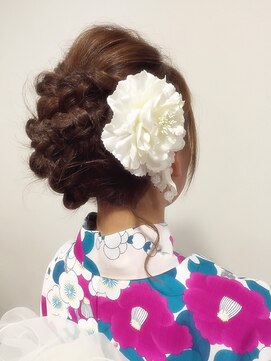 アクティフ(actif) 浴衣アレンジ