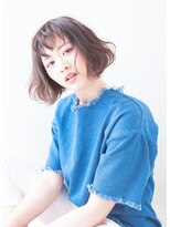 エール(a:le)&nbsp;ボブ × のこりパーマ