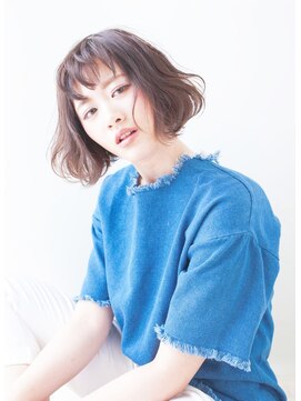 エール(a:le) ボブ × のこりパーマ