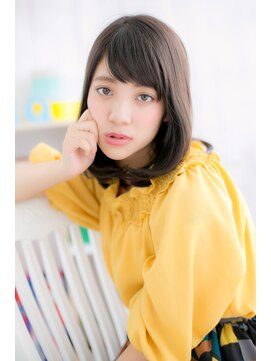 ミック 日暮里店(miq) 好感度UP！斜めバングｘワンカール