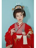 【着物】日本髪