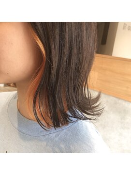 ロミー(Romy) *インナーカラー☆オレンジ*
