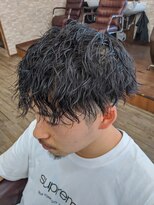 ルモ ヘアー 泉佐野ベイエリア店(Lumo hair) Vラインマッシュ　ツイストスパイラルパーマ！