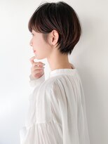 ネイヴィル オモテサンドウ(navile omotesando)&nbsp;【yuka】シルエット綺麗なシンプルショート20代30代40代