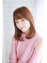 プティルカ(PutiLuca D.C.)&nbsp;厚め前髪とツヤ感の内巻きワンカール