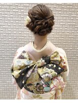 【新宿Olive's by neolive】振袖着付け&ヘアセット