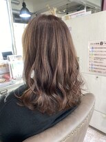 ハナビ(hanabi) 髪質改善　抗酸化カラー　ラフミディアム