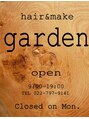 ヘアーメイクガーデン(hair&make garden) 小笠原 純