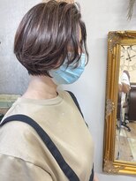 カシュカシュ(cache cache) 丸みと毛流れが素敵な大人のショートbob
