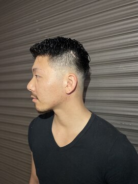 ヒロギンザ 新橋店(HIRO GINZA) 濡れパン　スキンフェード