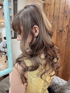 ヘアー デザイナーズ クルー ドルフィン(HAIR DESIGNERS CREW dolphin) 色っぽあざと layer #レイヤー