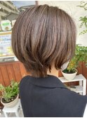 20代30代40代ショートハイライトカラー