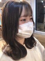 リノ 船橋(Lino)&nbsp;【ショコラベージュ】ゆるふわフェザーバング