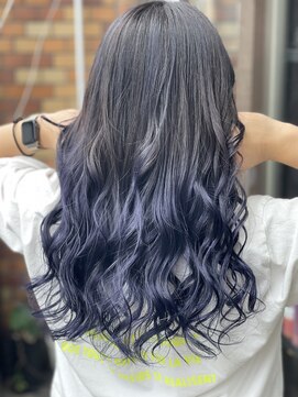 ラビス 浦和(Lovis) デザインカラー/レイヤーカット/ウェットヘア/夏のヘアアレンジ