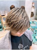 男性ヘアセット