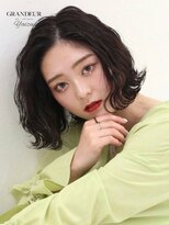 グランデュール 焼津店(GRANDEUR)&nbsp;【GRANDEUR焼津店】ミディアム×センターパート