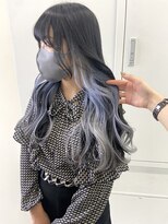 アライブ キチジョウジ(ALIVE Kichijoji) ALIVE Kichijoji / インナーカラー×ブルーシルバー