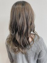 ナップヘアー NAP hair&nbsp;【人気】ハイライト×オリーブグレージュ