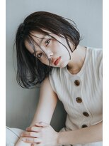 フィルムス 横浜(FILMS)&nbsp;ココアベージュ/黒髪/クラゲヘアー/オリーブグレー/ボブ/横浜