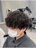 パーマ復活カット 潤華/くせ毛風パーマ/なみなみウェーブ