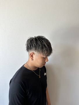 トラッド(TRAD) ツーブロック×メッシュ