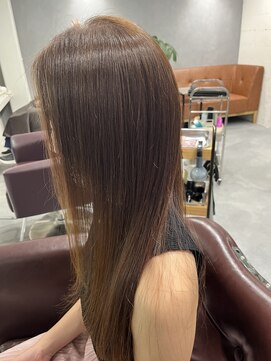 エコル 北梅田(EKOLU) 髪質改善メテオGLTトリートメントカラー＋似合わせカット