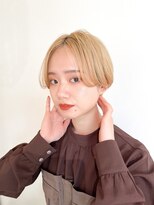 ハンサムショート/マッシュショート/耳掛けショート