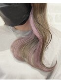 ベージュ×ピンクラベンダー【hotaru】20代30代40代