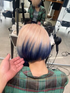 ロイス 神宮前(ROIS) 透明感ベージュカラー/ダブルカラー/ケアブリーチ[表参道駅]