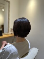 ハッコ(hacco)&nbsp;まとまり感ツヤショート/ニュアンスカラー/ヘルシースタイル