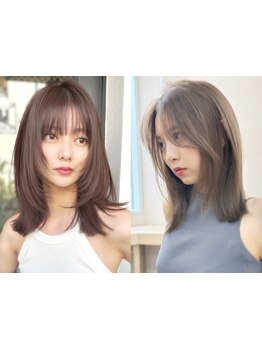 毛先に動きを出すカット技術で、大人っぽく、スタイリングもしやすい最旬褒められスタイルが実現！