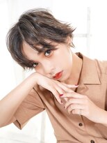 ラフィス ヘアー エラン 東尾道店(La fith hair elan)&nbsp;【La fith】ツヤ髪ショート×外ハネ