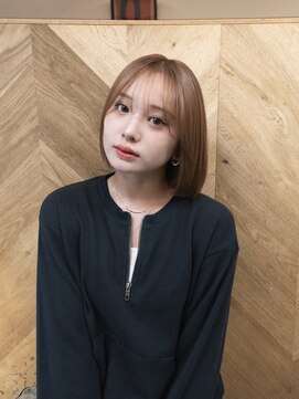 シビバイレボ(CIBI by revo) 地毛風カラー/切りっぱなしボブ/ショートボブ[船橋]