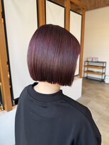 サラビューティーサイト 志免店(SARA Beauty Sight)&nbsp;【志免】20代ミニボブ ピンクラベンダー