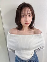 オーロ 武庫之荘店(ORO) 美髪レイヤーボブ/シースルーバング/暗髪透明感