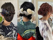 サロンナビ(Salon Navi)の雰囲気（*浴衣ヘアセット*着付け/浴衣/ヘアメ/夏限定クーポンあり◎）