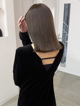 リヴ ウメダ(LIV umeda) グレージュ/ブリーチなし/ブリーチなしダブルカラー